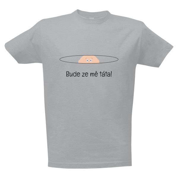 Tričko s potiskem Pánské triko - Nastávající táta