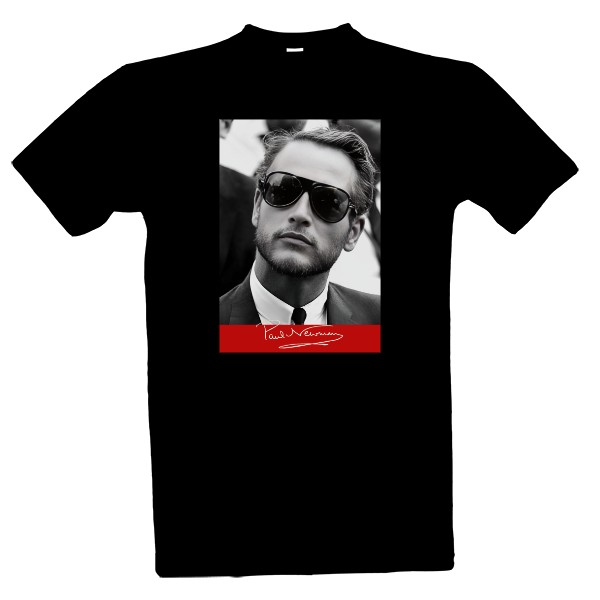 Tričko s potiskem Paul Newman