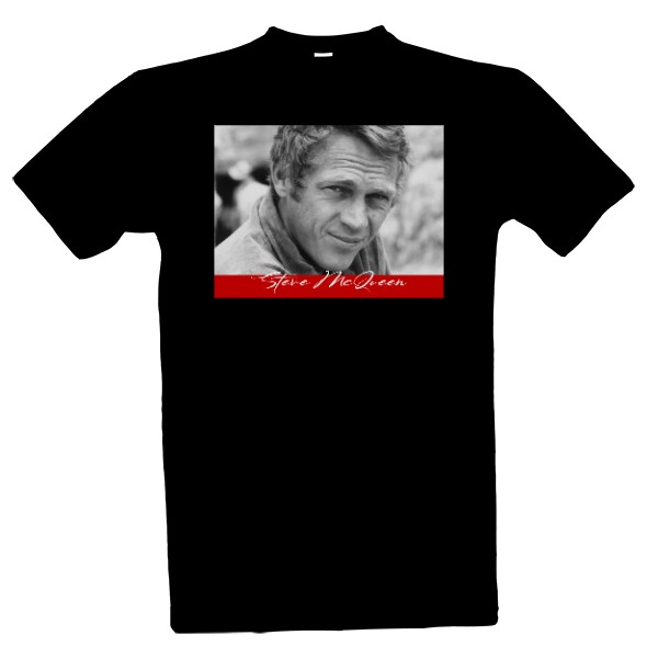 Tričko s potiskem Steve McQueen